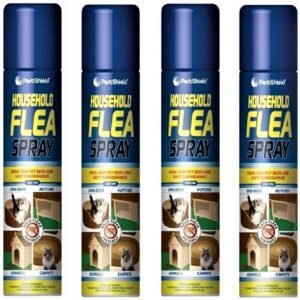 4 Packs - Household Flea Killer Spray