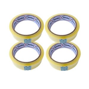 24mm (1inch) x 40m Clear Cellotape - Pack of 4